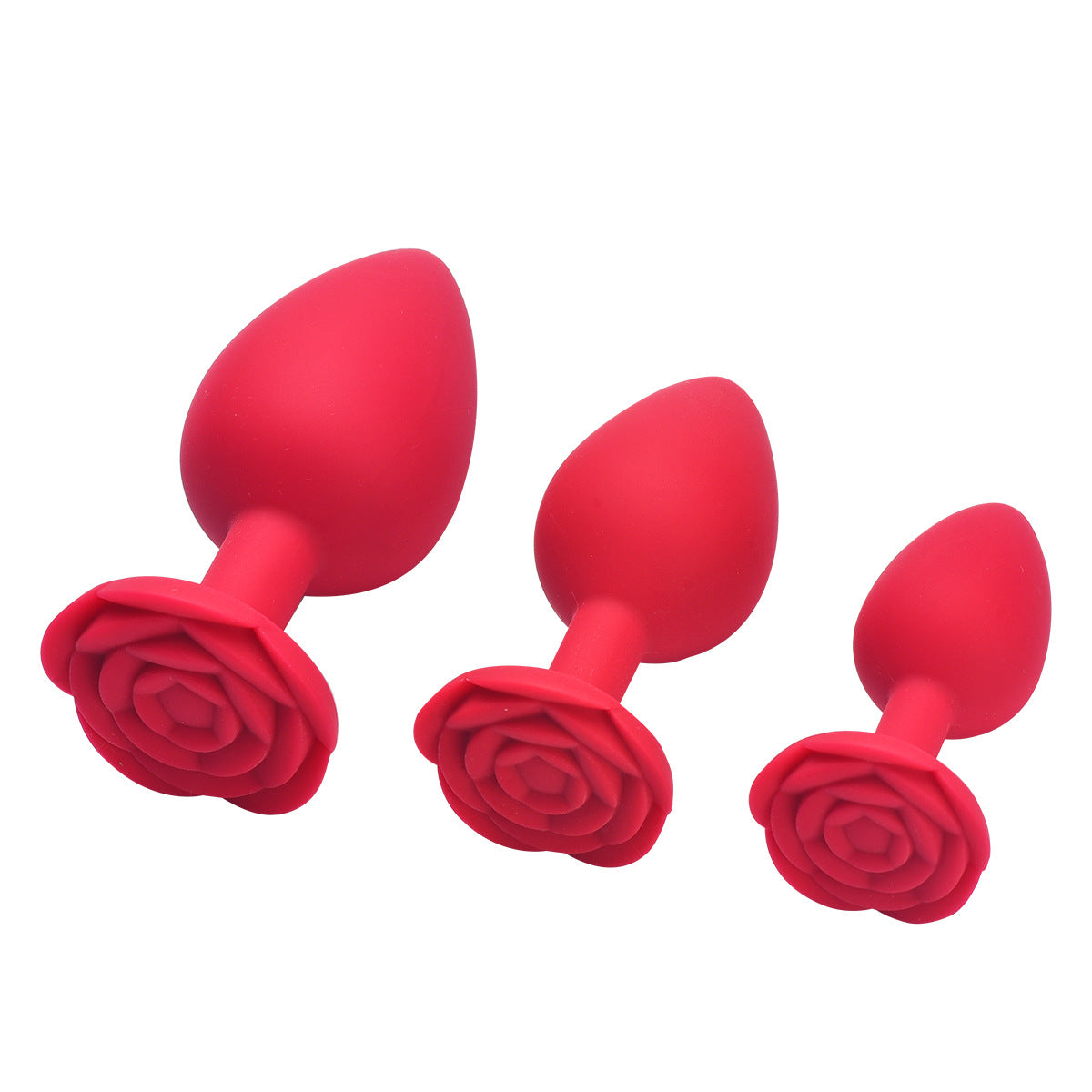 Red Rose Silicone Toy Supplies