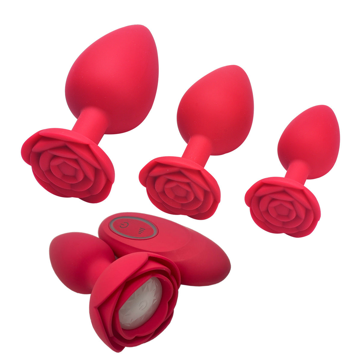 Red Rose Silicone Toy Supplies